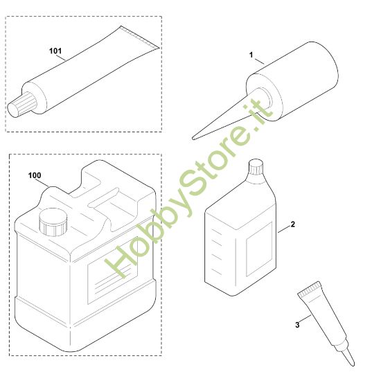 Picture of G - Mastice, lubrificante HB 445.0