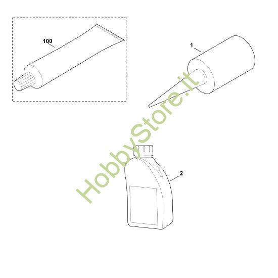 Picture of G - Mastice, lubrificante HB 445.1