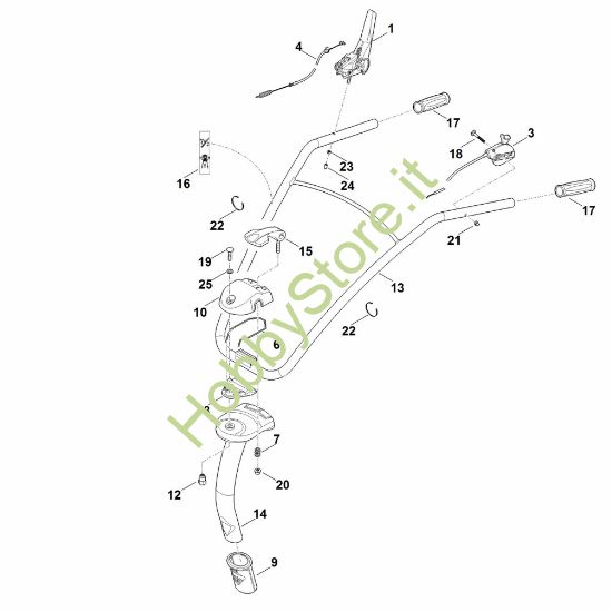 Picture of A - Manubrio HB 445.2