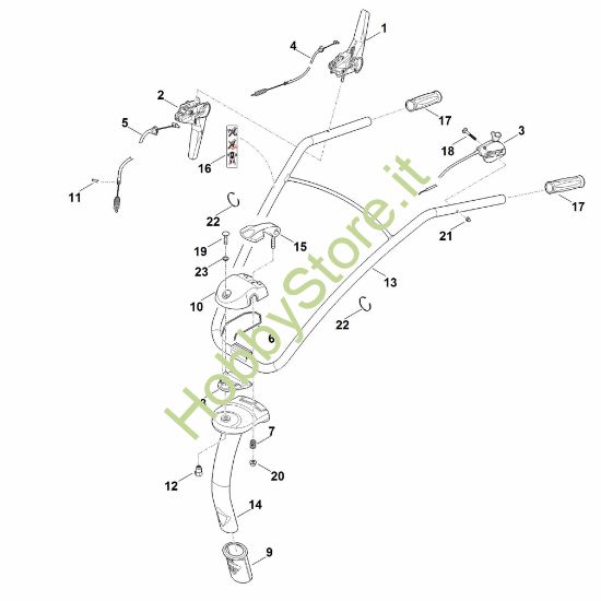 Picture of A - Manubrio HB 685.1