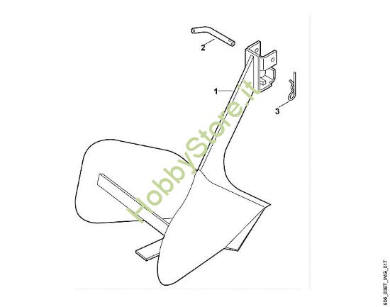 A - Corpo rincalzatore Parti accessorie ABU 440 della marca Viking