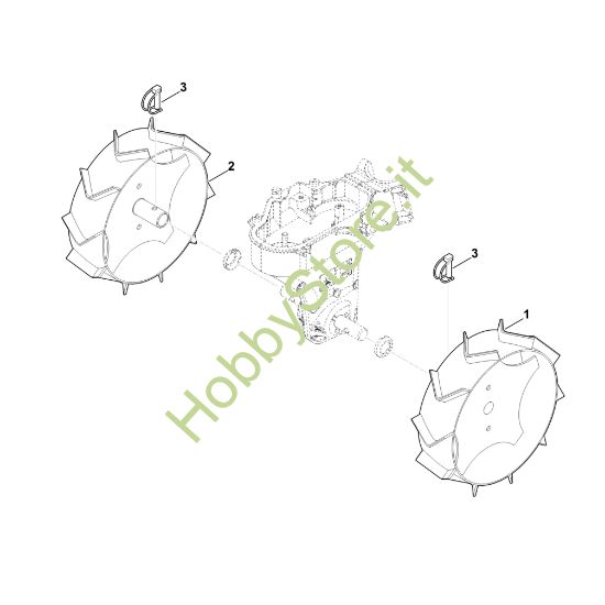 Picture of A - Ruote metalliche AMR 031