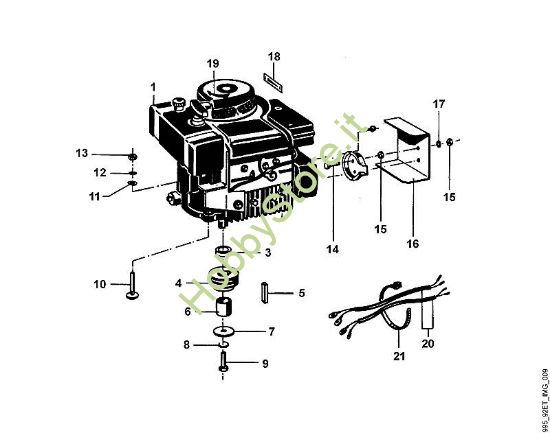F - Motore AB AB 4080 S della marca Viking