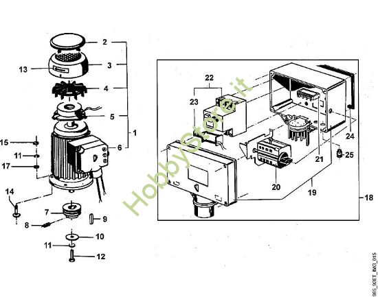 F - Motore, interruttore AD AD 4064 S della marca Viking