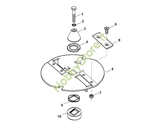 Picture of F - Gruppo lame GB 370 S GB 370 S