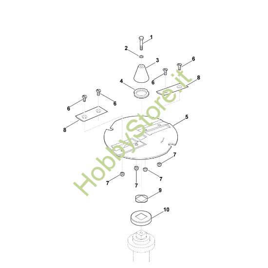 Picture of E - Gruppo lame GB 370.2 S