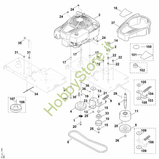 Picture of C - Motore, trazione GB 460