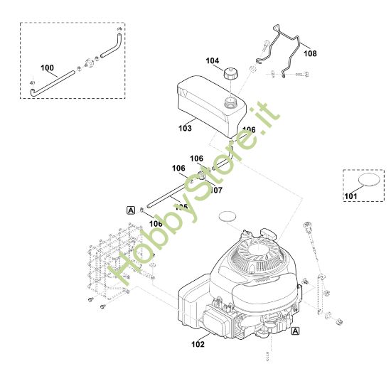 Picture of C1 - Motore, serbatoio GB 460.1 C