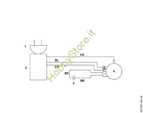 F - Schema elettrico GE GE 103 della marca Viking