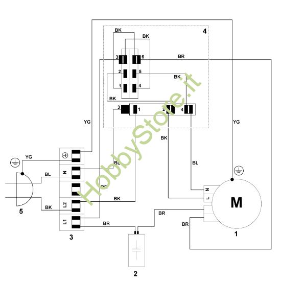 Picture of C - Schema elettrico GE 25 L