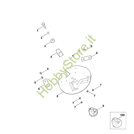 Picture of D - Gruppo lame GE 250.1 S