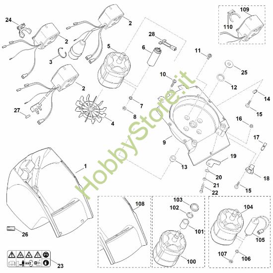 Picture of B - Corpo, Elettromotore GE 260