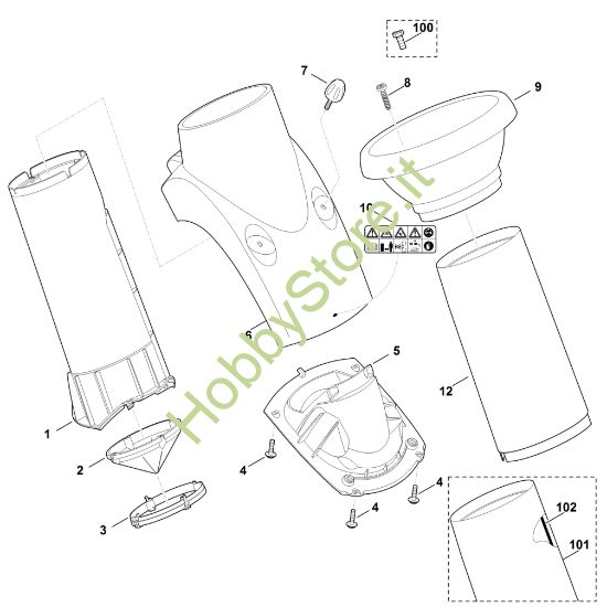 Picture of A - Imbuto GE 260 S