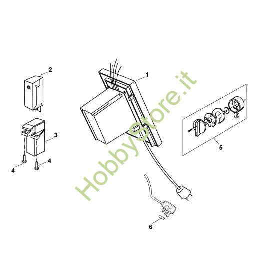 Picture of B - Interruttore GE 345