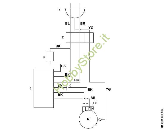 G - Schema elettrico GE 345 GE GE 345 della marca Viking
