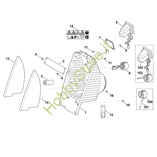 Picture of B - Scocca, interruttore GE 35.2 L