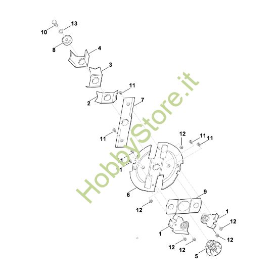 Picture of E - Gruppo lame GE 355