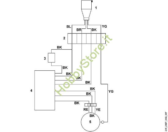 H - Schema elettrico GE 365 GE GE 365 della marca Viking