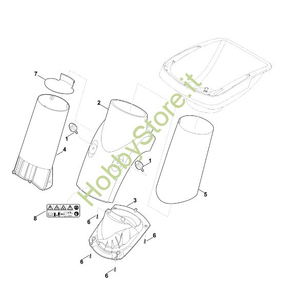 Picture of B - Parte inferiore imbuto GE 375.1