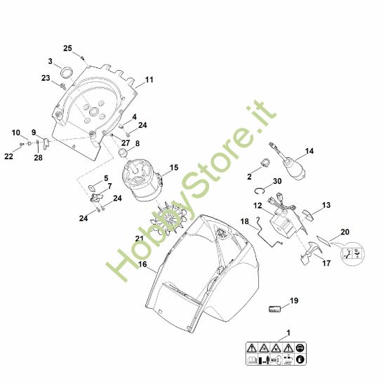 Picture of C - Corpo, Elettromotore GE 375.1