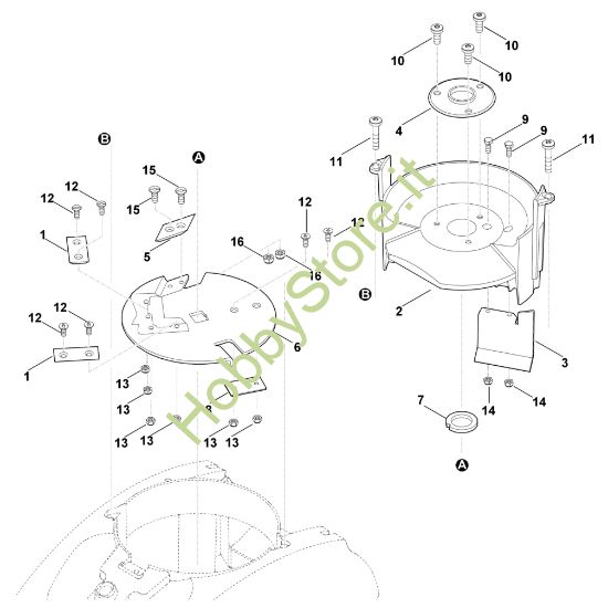 Picture of F - Set lame (cippatura) GE 420