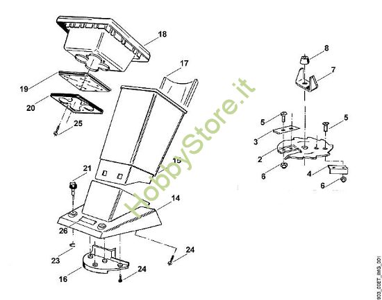 A - Kit sminuzzatore Parti accessorie SET 100 della marca Viking