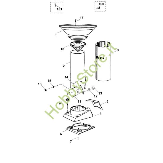Picture of A - Scivolo SET 300