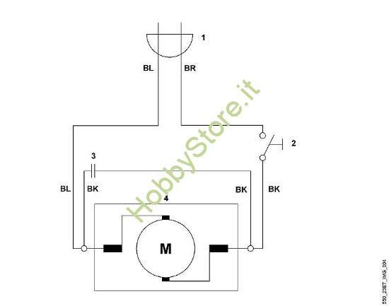 C - Schema elettrico BE BE 600 della marca Viking