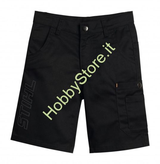 Pantaloncini Kids Worker Neri Stihl
