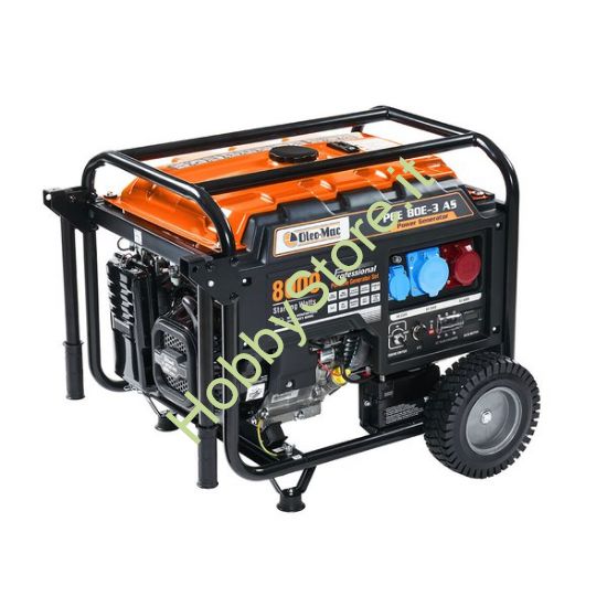 Generatore PGE 80E-3 DCS 6,5 kW Oleomac monofase trifase