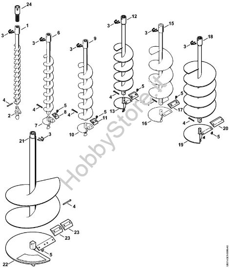 Trivella BT 230 BT 230 brand Stihl