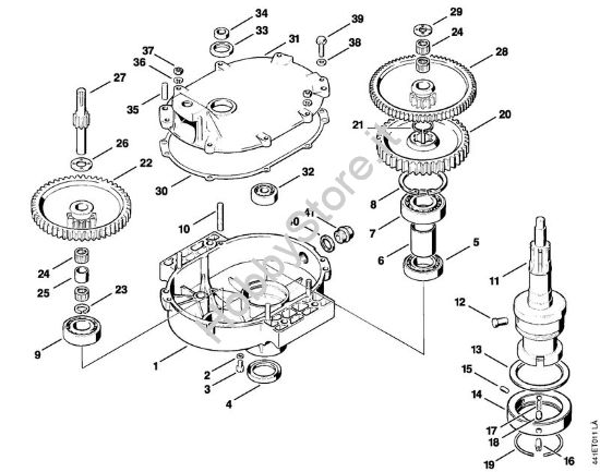 Riduttore BT 308 BT 308 brand Stihl