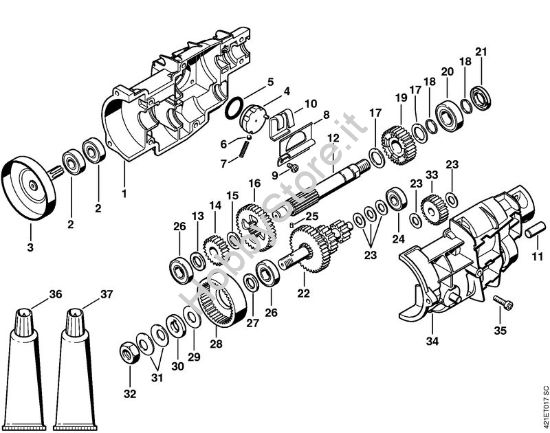 Riduttore BT 45 BT 45-Z brand Stihl