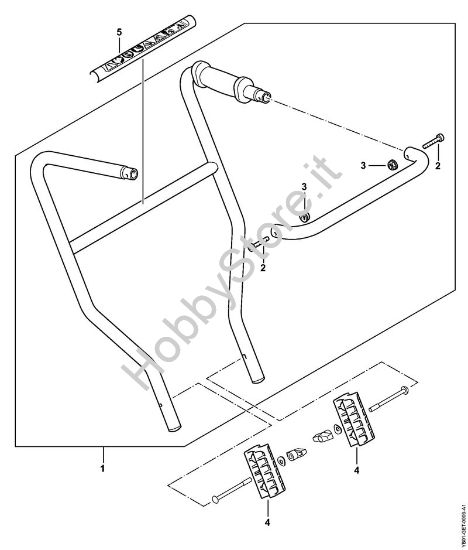 Manubrio BC 230 BC 230 brand Stihl
