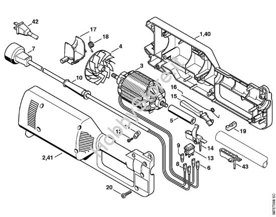 Elettromotore EC 70 EC 70 brand Stihl
