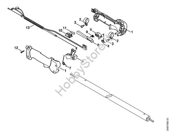 Impugnatura FT 100 FT 100 brand Stihl