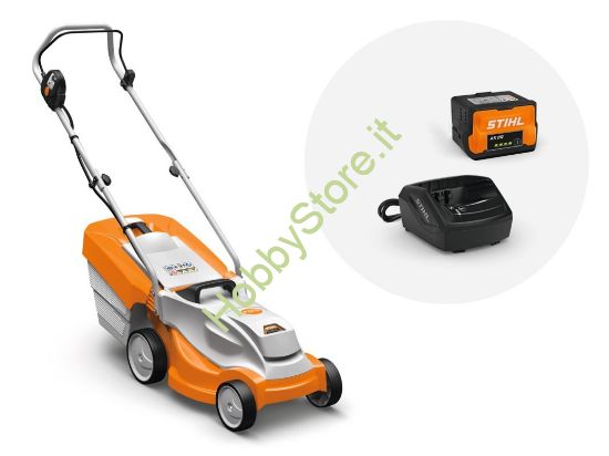 Rasaerba a Batteria Stihl RMA 235 con 1 batteria ak 30 e caricabatterie al 101