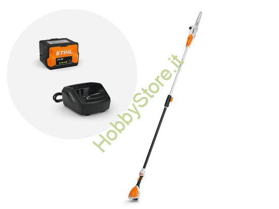 Potatore Stihl HTA 50 a batteria con 1 AK 20 e 1 AL 101 