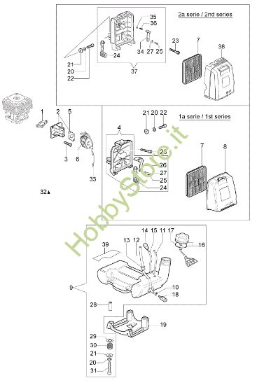 Picture of Serbatoio e filtro aria SPARTA 38 S Decespugliatore