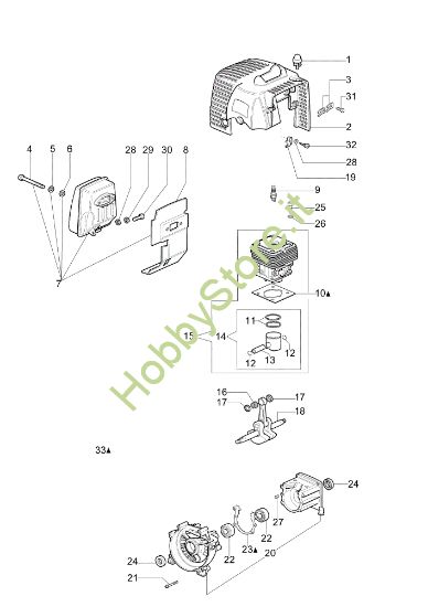 Picture of Motore SPARTA 380 T (Euro2) Decespugliatore
