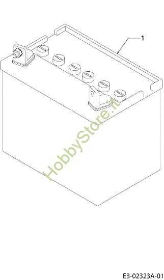 Picture of Batteria POLO 108/17,5 H Trattorino