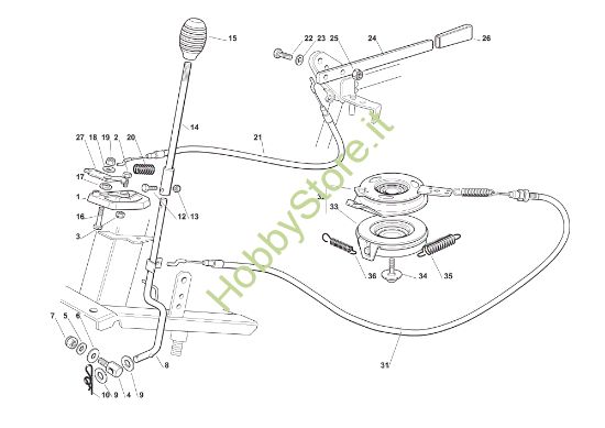 Picture of Piatto di taglio (1) OM 63C/6,5V Cat.2010 Trattorino