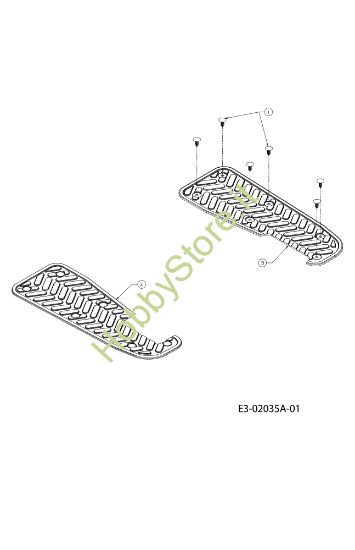 Picture of Pedane KROSSER 105/17,5 H Cat. 2010 Trattorino