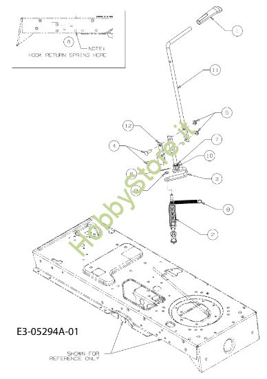 Picture of Leve (Da nr. serie AK239L2XXXX) KROSSER 105/17,5 H Cat. 2010 Trattorino