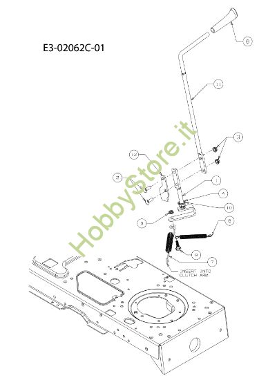 Picture of Leve (Fino a nr. serie AK239L2XXXX) KROSSER 105/22 H Cat. 2010 Trattorino