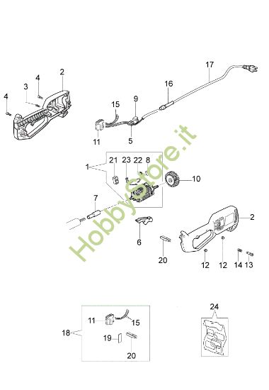 Picture of Motore elettrico TR 60 E Trimmer elettrico