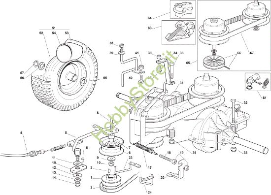 Picture of Trasmissione OM 63C/6,5M France Cat.2010 Trattorino (solo per il mercato francese)