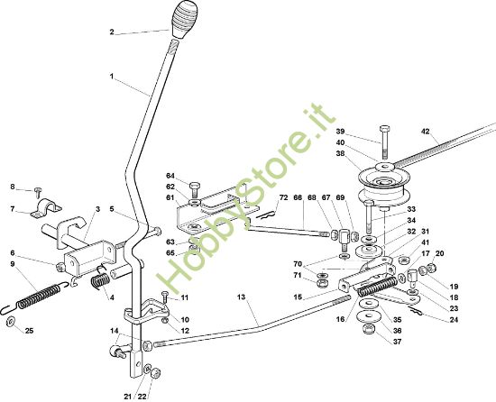 Picture of Piatto di taglio (1) OM 72C/12,5M Cat.2010 Trattorino