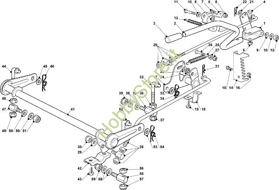 Picture of Sollevamento piatto di taglio OM 91C/11,5M Cat.2010 Trattorino