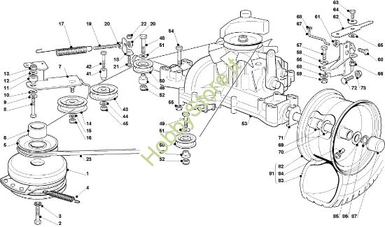 Picture of Trasmissione OM 93C/13,5H Cat.2010 Trattorino